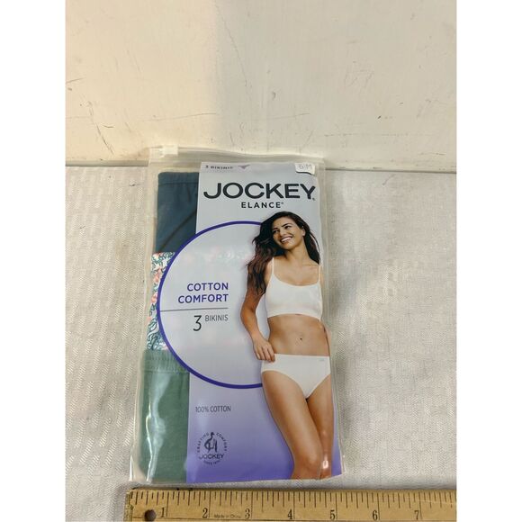 Jockey glance 3 pack panties size 6 new - Picture 2 of 6